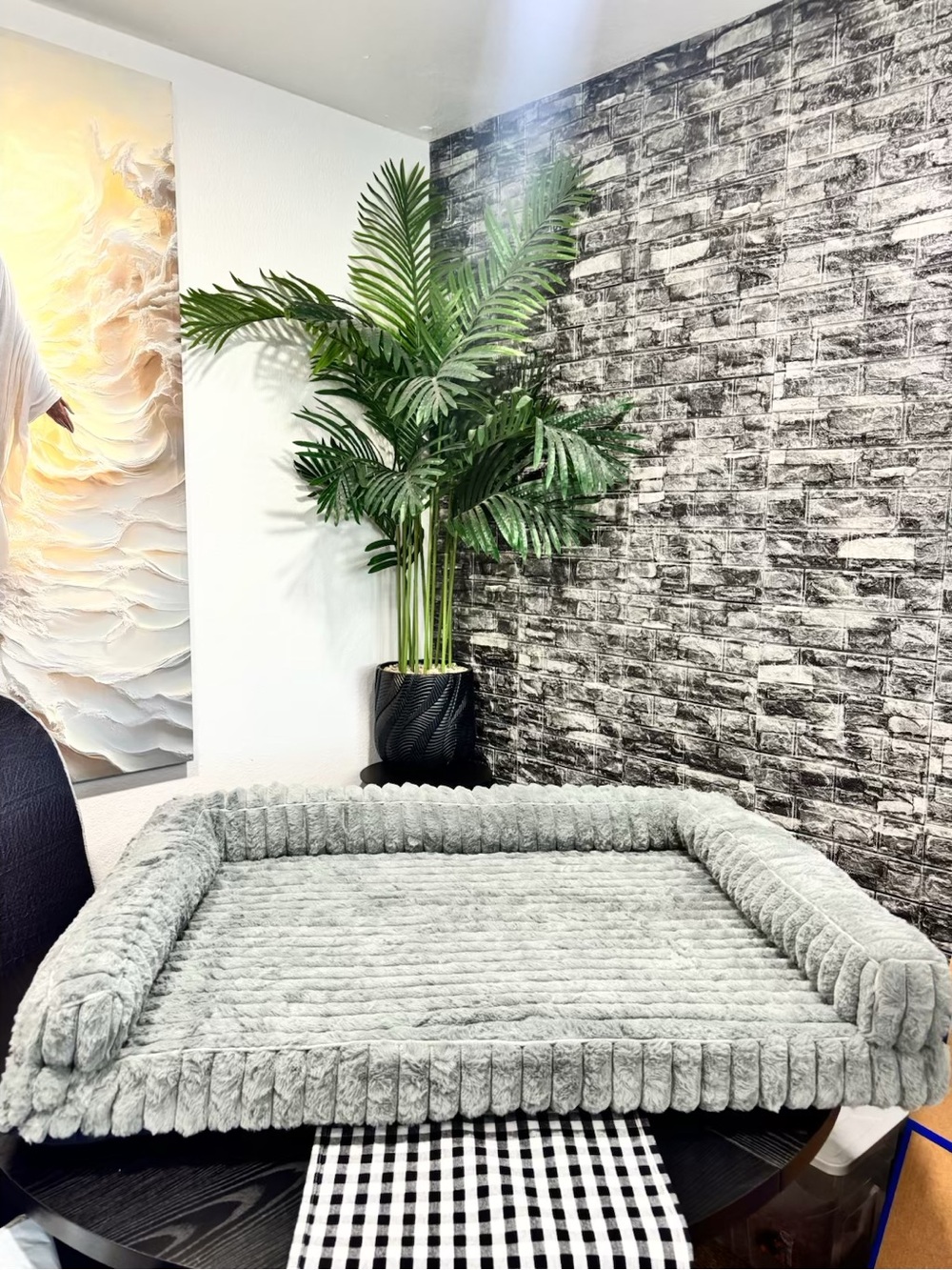 LESURE WOLF GREY LARGE ORTHOPEDIC SOFA 🩶🐶🐱